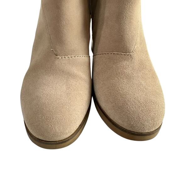 Cole Haan Harrington Grand Riding Taupe Suede Ankle Boots Size 11 Classic Chic - Picture 4 of 11